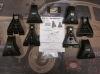 BAC49 931053 KIT OPTIMA SOPORTES FIJACION BACA-BARRAS DE TECHO CRUZ, FORD MONDEO 00-> (PARA BARRAS OS-105, ALUS-98)