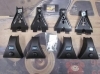 BAC52 931063 KIT OPTIMA SOPORTES FIJACION BACA-BARRAS DE TECHO CRUZ, RENAULT SCENIC II 03> (PARA BARRAS OS-105, ALUS-108)