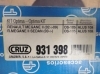 BAC56 931398 KIT OPTIMA SOPORTES FIJACION BACA-BARRAS DE TECHO CRUZ, RENAULT MEGANE II 02>09 (PARA BARRAS OS-105, ALUS-108)