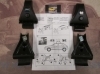BAC66 932357 KIT OPTIMA SOPORTES FIJACION BACA-BARRAS DE TECHO CRUZ, FORD FIESTA 5p. 89>02, MAZDA 121 96> (PARA BARRAS OT-105)