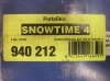 BAC73 940121 PORTASKIS SNOWTIME 4 CON ANTIRROBO BACA-BARRAS DE TECHO CRUZ