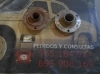 BUJ09 PAREJA BUJES TRASEROS RENAULT 4 Y 6 ANTIGUO