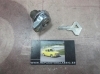 CM32* CERRADURA MALETERO CON 1 LLAVE RENAULT 9 , 14 , 18 CROMO