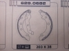KT41-6089108 KIT FRENO TAMBOR TRASERO PREMONTADO RENAULT KANGOO 1.2i/1.4i/1.9D 97-> (203x38mm)