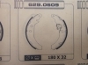KT50-6087913 KIT FRENO TAMBOR TRASERO FORD FIESTA 1.6, 1.6 XR2i, 1.8i 16v  89->94 (TAMBOR 180x32mm. BOMBIN 19,05mm)