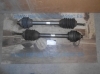 RNT150P3 JUEGO TRANSMISIONES PALIERES RENAULT 4 >73 CRUCETA CON FUELLES, 630mm. ESTRIAS L/R 23, L/C 20