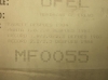 Z88 6290620 ZAPATAS FRENO OPEL KADETT, ASCONA, MANTA, REKORD (230x51mm) MF0055