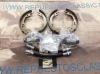 KZT100 KIT FRENO TRASERO SEAT 600 D, 850, COUPE, SPORT COUPE