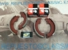 Z111** JUEGO ZAPATAS DE FRENO CON BOMBINES TRASEROS RENAULT 4CV