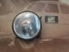 100P8 FARO REDONDO LARGO ALCANCE CARELLO 387 ( DE OCASION ), MEDIDAS : 155x63mm
