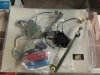 VN35 P4 JUEGO ELEVALUNAS ELECTRICOS VOLKSWAGEN POLO PUERTAS TRASERAS 10/94> INCLUYE KIT DE INSTALACION COMPLETO