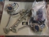 TA54 P4 JUEGO ELEVALUNAS ELECTRICOS TOYOTA CARINA E PUERTAS TRASERAS 2/94> INCLUYE KIT DE INSTALACION COMPLETO