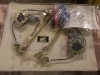 OV34 P5 JUEGO ELEVALUNAS ELECTRICOS OPEL VAUXHALL OMEGA 2/94>PUERTAS TRASERAS INCLUYE KIT DE INSTALACION COMPLETO