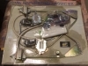 AU11P7 JUEGO ELEVALUNAS ELECTRICOS AUDI 100 7/88> PUERTAS DELANTERAS INCLUYE KIT DE INSTALACION COMPLETO