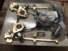 AU18P8 JUEGO ELEVALUNAS ELECTRICOS AUDI 80 10/93> PUERTAS DELANTERAS INCLUYE KIT DE INSTALACION COMPLETO