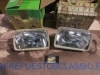 IFO06* JUEGO OPTICAS FAROS H4 FORD FIESTA MKI 76->83, KINBY-VALEO 29481-29482