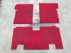 ALF09 ALFOMBRAS 3 PIEZAS COLOR ROJO NEGRO TALBOT HORIZON