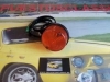 PI139* PI4  PILOTO REDONDO INTERMITENTE CAMION REMOLQUE TRACTOR CARAVANA AMBAR HELLA MEDIDA 70x37mm