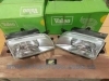 86379/380 PV3N2 JUEGO FAROS DELANTEROS CITROEN BERLINGO 96>02  VALEO H4 REGULACION ELECTRICA SIN SERVOMOTOR