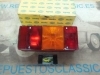2SE007547011 PH3N2 PILOTO TRASERO CAMION, TRACTOR, REMOLQUE CON LUZ MATRICULA HELLA MEDIDAS 240X100X65