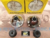 1A4907753024 PH4N2 JUEGO OPTICAS FARO LUZ LARGA HELLA H4 CRISTAL PLANO SEAT 128 , 131 , 132