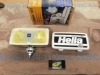 1ND003590401 PH4N2 FARO ANTINIEBLA AMARILLO CARCASA CROMO CON TAPA 195x95, HELLA CLASSIC 181 (14416)