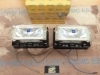 005 PH4N2 JUEGO FAROS HALOGENOS LARGO ALCANCE HELLA COMET 550 CON SOPORTES MEDIDAS 205X90X90mm