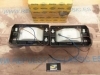 005 PH4N2 JUEGO FAROS HALOGENOS LARGO ALCANCE HELLA COMET 550 CON SOPORTES MEDIDAS 205X90X90mm
