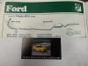 19136 P10 SALIDA COLECTOR FORD FIESTA XR2 (9/86>) REF 6168204