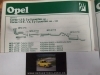 1715 P10 TUBERIA SALIDA COLECTOR ESCAPE OPEL CORSA 1.3 S, TR 1.4 TR (83>) REF 854299