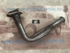 17186 P10 TUBERIA SALIDA COLECTOR ESCAPE RENAULT 19 MOTORES 16 VALVULAS SIN CATALIZAR (6/89>4/92) REF 7700787199