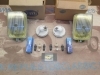 108P8 JUEGO FAROS ANTINIEBLA AMARILLOS VOLKSWAGEN PASSAT - SANTANA HELLA 1NM130758021 / 1NM133205021
