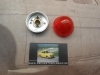 123P8 PILOTO REDONDO UNIVERSAL SEÑALIZACION ROJO CAMION , REMOLQUE , CARAVANA , TRACTOR , TULIPA ENROSCADA , MEDIDA 50x43mm