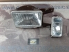 IRE241 JUEGO OPTICAS FAROS LADO DERECHO RENAULT 12 S 74-> KINBY - VALEO H4 + H1