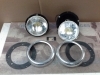 FA1082 PI1 JUEGO FAROS KIMBY FOCO EUROPEO PEGASO, DKW F1000, LAND ROVER, AVIA, JEEP - COMPUESTO POR FAROS , COCOS Y BISELES