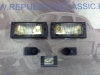 67P9 JUEGO FAROS LARGO ALCANCE ANTINIEBLA AMARILLOS RENAULT SUPERCINCO , GT TURBO, 9 , 11 , 19 , 21 Y OTROS MODELOS, REF. PX1563