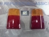 Li31 JUEGO TULIPAS PILOTOS TRASEROS RENAULT 6 2° SERIE, REF. PX9746D/S