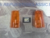 Li49 JUEGO TULIPAS AMBAR PILOTOS INTERMITENTES DELANTEROS SEAT PANDA, TRANS, REF. PX8972D/S