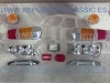 Li52 CONJUNTO PILOTOS TRASEROS, INTERMITENTES, LUZ MATRICULA Y CATADIOPTRICOS CITROEN DS (TIBURON) ->1970