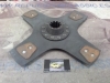 DEi25P1 DISCO EMBRAGUE CERAMICO JOHN DEERE DIAMETRO 380mm 10 ESTRIAS EXT. 45mm INT. 36mm x 52mm, REF. 506052