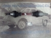 BFR195P2 TRANSMISION PALIER IZQUIERDO FORD FIESTA 1.6 XR2, 1.8 16v 89->94, 590mm. ESTRIADO L/C 23, L/R 23