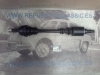 CTN245P2 TRANSMISION PALIER IZQUIERDO CITROEN AX 1.0, 1.1, 1.3, 1.4, 1.4D >91 650mm. ESTRIASNL/C 22, L/R 21