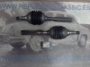 CTN01P3 JUEGO TRANSMISIONES PALIERES LADO RUEDA CITROEN 2cv, 3cv, 400mm. ESTRIAS L/R 8, L/C 12