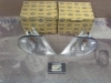 H121P2 JUEGO PILOTOS INTERMITENTES DELANTEROS BLANCOS BMW 3 E46 98>05 HELLA 2BA008404031-2BA008404041, 21318-21319