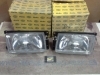 H143P2 JUEGO FAROS H4 VOLKSWAGEN POLO 91>, HELLA 1AE006319144-1AE006319134, 12500-12499