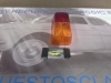 Pi673P2 TULIPA PILOTO TRASERO DERECHO TRACTOR PASQUALI MEDIDA 170x37x70mm BICOLOR ROJO-AMBAR
