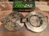 PFR01 614194 JUEGO DISCOS FRENO TRASEROS AUDI 80, 90, COUPE QUATTRO 2.2 (B2) 245 mm REF. 853615301C ANTIGUO STOCK FRENOS ZARAGOZ