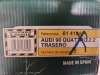 PFR01 614194 JUEGO DISCOS FRENO TRASEROS AUDI 80, 90, COUPE QUATTRO 2.2 (B2) 245 mm REF. 853615301C ANTIGUO STOCK FRENOS ZARAGOZ