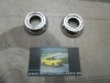 MAN369 JUEGO 2 ROSETONES MANETA ELEVALUNAS SEAT 600, 850, 124, 127, CROMO