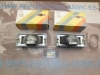 39P8 JUEGO FAROS ANTINIEBLA H3 AMARILLOS PEUGEOT 205 , 309 , 405 , CITROEN AX , BX , CX , SIM 302.16